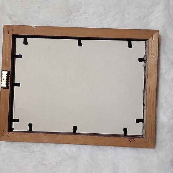 Rustic Brown Wooden Framed Wall Art Set. 8 x 6 size. - Picture 3 of 5